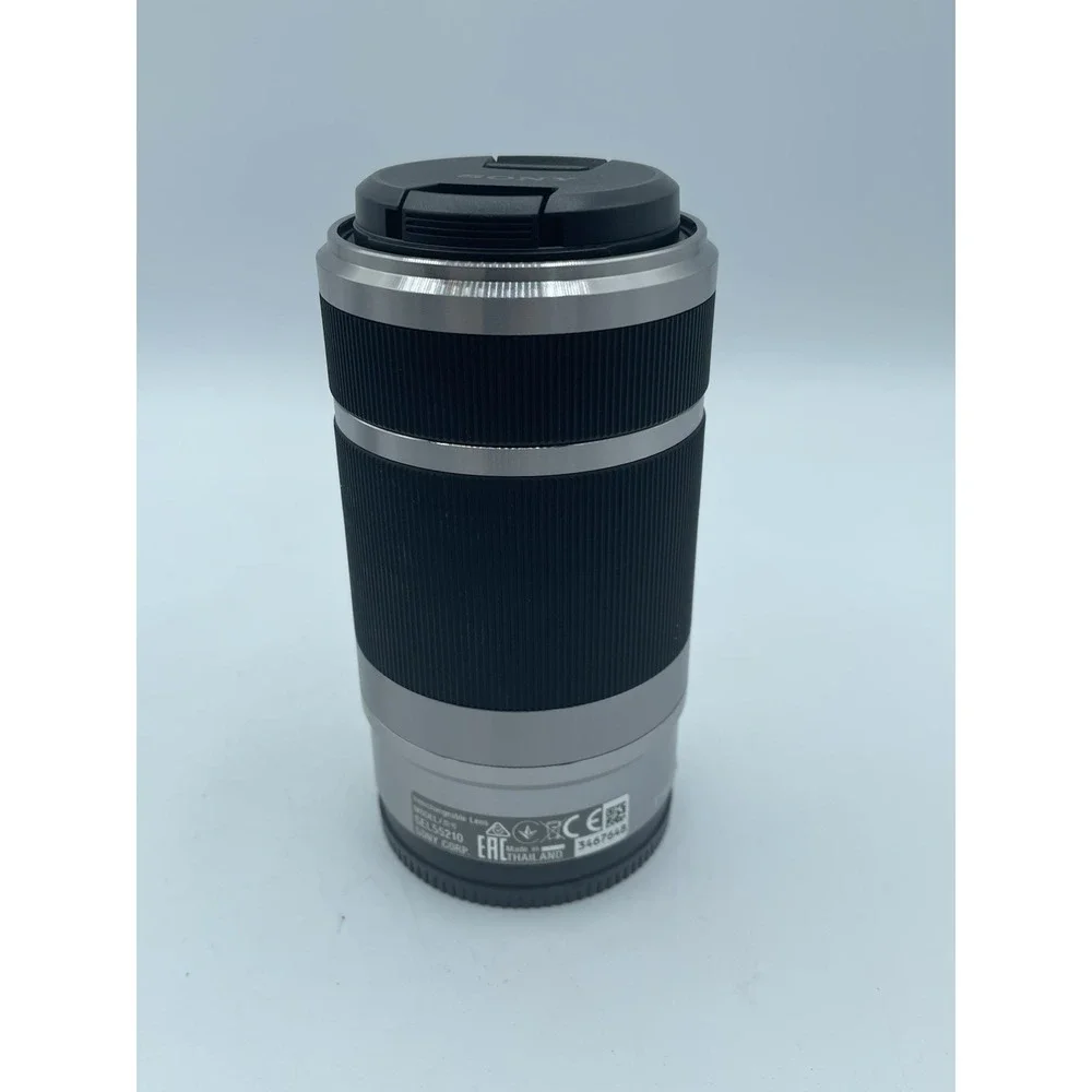 Sony E 55-210mm f/4.5-6.3 OSS Lens for Sony E-Mount Cameras Silver